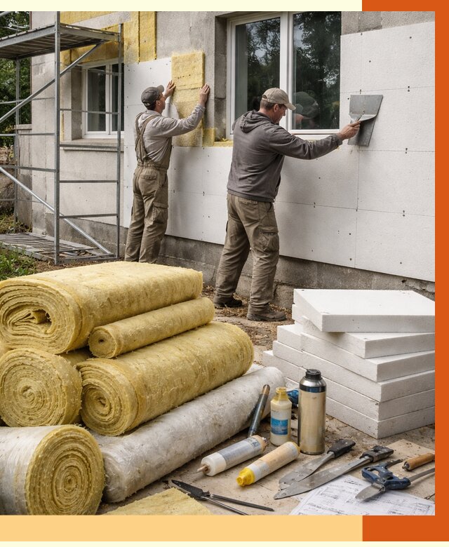 Утепление домов в Краснокаменске под ключ от 4293 руб/м2 | Профессионально — ТепломастерКсн