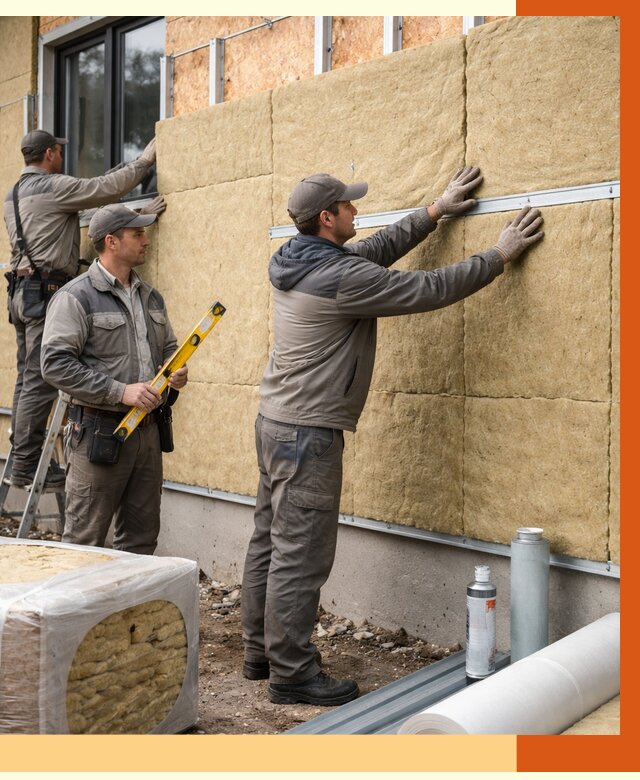 Утепление дома из SIP панелей в Краснокаменске от 6337 руб./м² под ключ | ТепломастерКсн