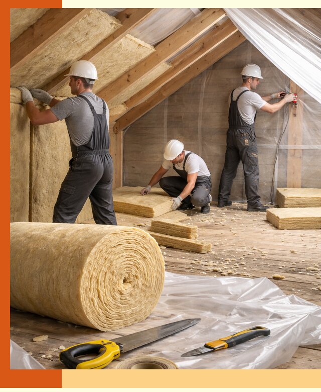 Профессиональное утепление мансарды в Краснокаменске качественно и надежно