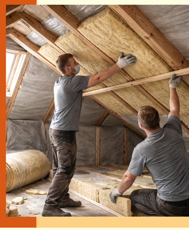 Утепление мансарды минеральной ватой в Краснокаменске — быстро и качественно