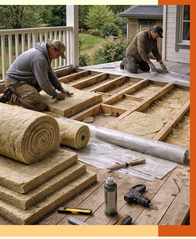 Утепление террасы в Краснокаменске от 4293 руб./м2 — утеплить террасу под ключ | ТепломастерКсн