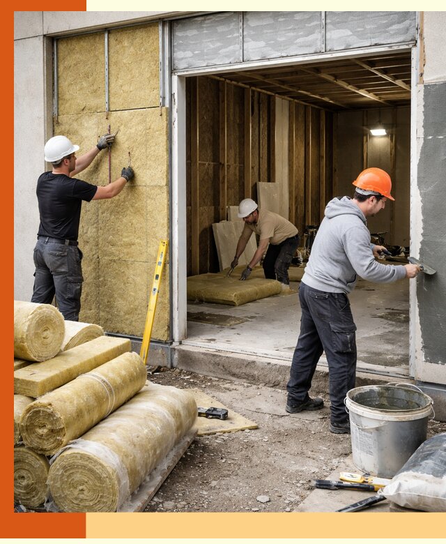 Утепление торгового павильона в Краснокаменске — качественно и энергоэффективно