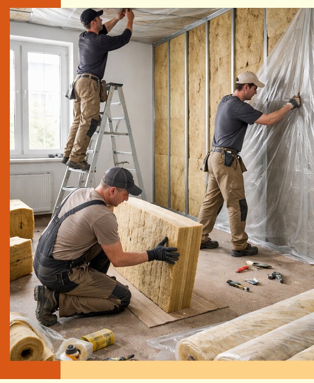 Утепление офисных помещений под ключ в Краснокаменске