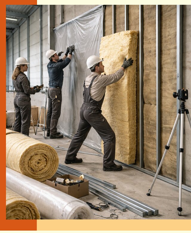 Утепление складского терминала в Краснокаменске профессионально и надёжно