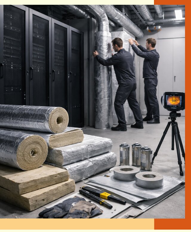 Утепление серверной в Краснокаменске от 8688 руб./м² — комплексно под ключ | ТепломастерКсн