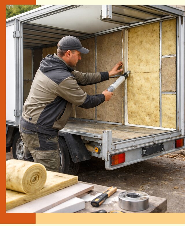 Профессиональное утепление прицепа в Краснокаменске для любых условий