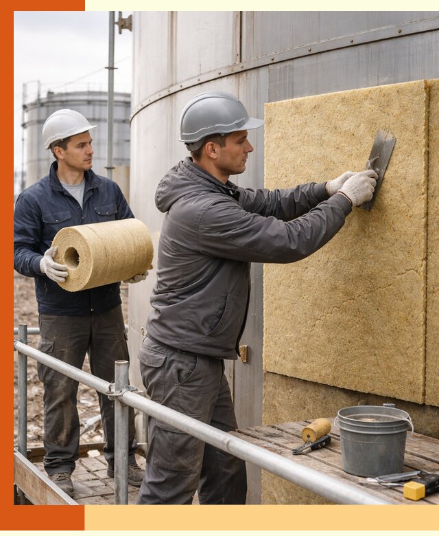 Профессиональное утепление резервуара и теплоизоляция в Краснокаменске