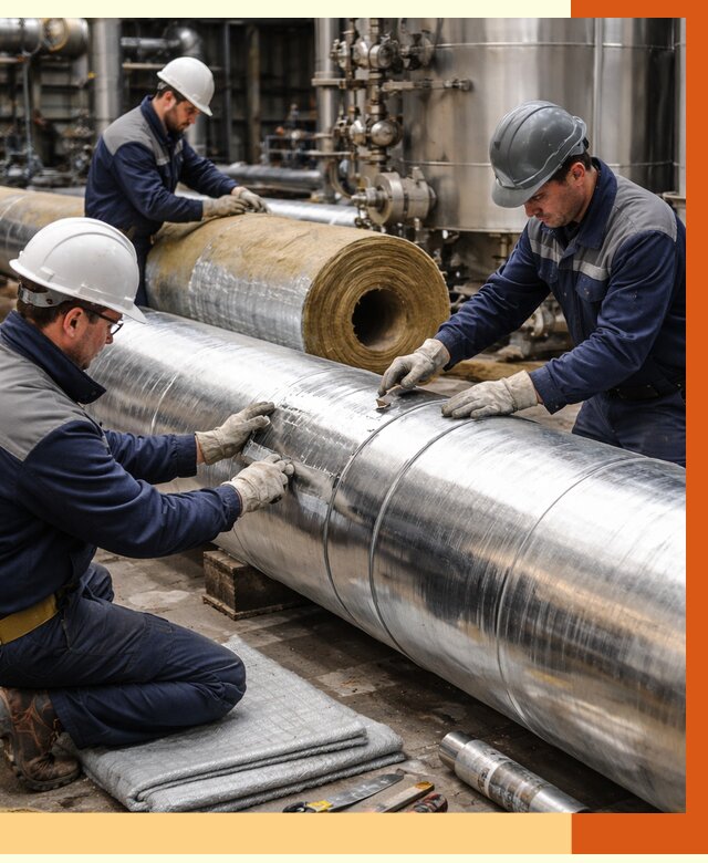 Утепление технологического оборудования в Краснокаменске от 4293 руб. за м2 | ТепломастерКсн