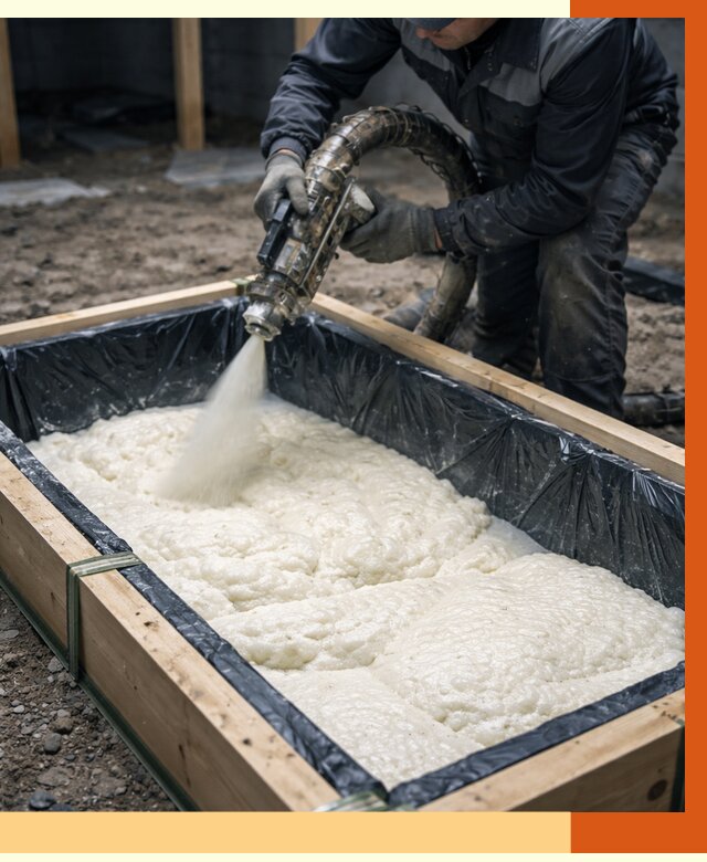 Заливка ППУ в формы в Краснокаменске от 2555 руб. — утепление форм под ключ | ТепломастерКсн