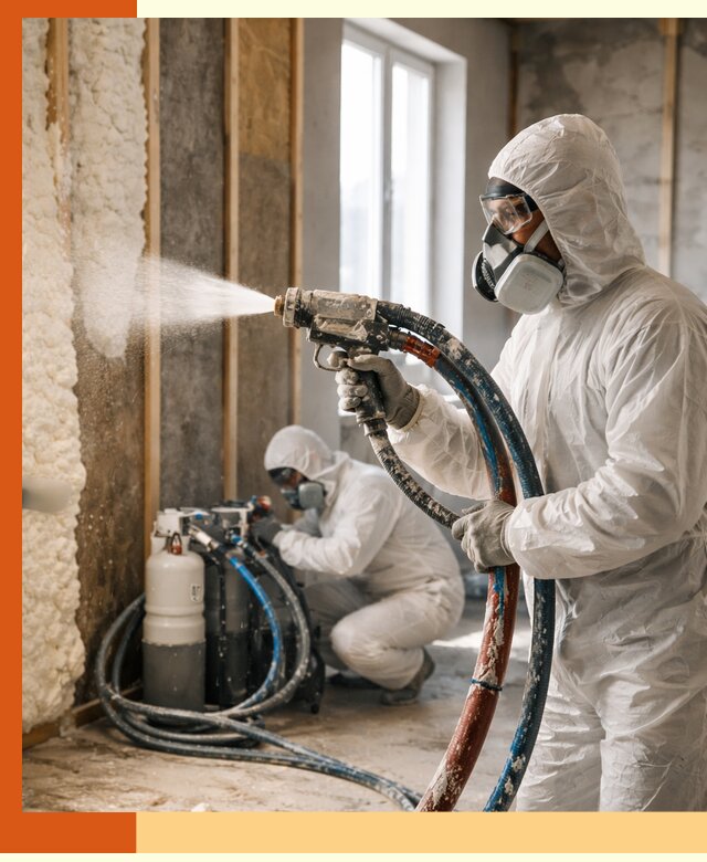 Пенополиуретан напыление для утепления зданий в Краснокаменске