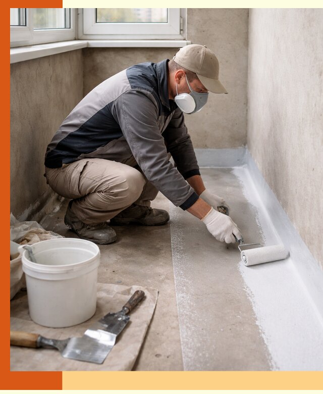 Утепление балкона жидкой теплоизоляцией в Краснокаменске