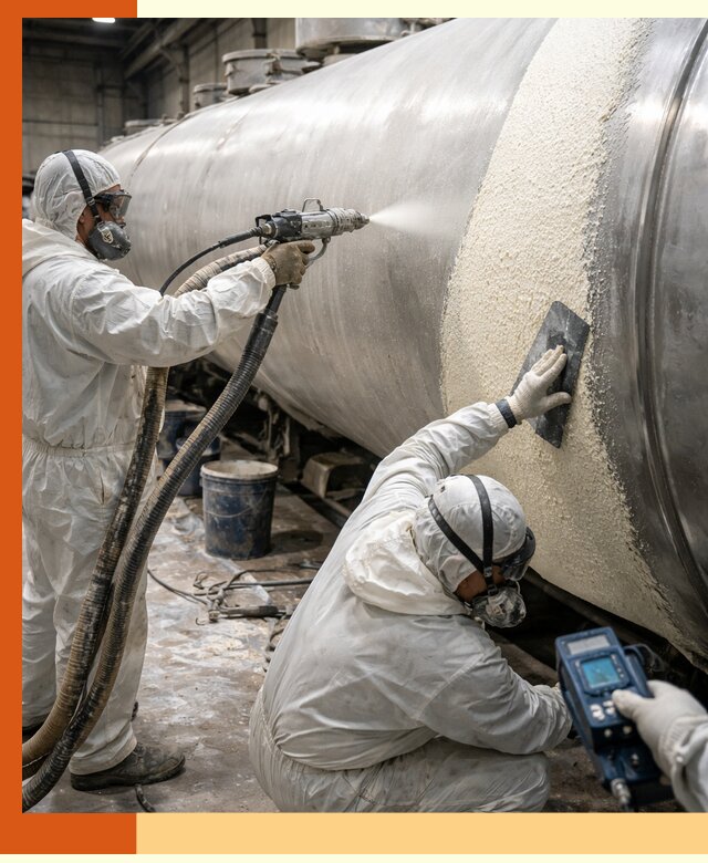 Утепление автоцистерн жидкой теплоизоляцией в Краснокаменске