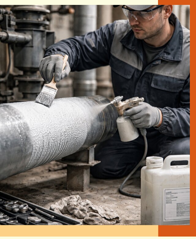 Утепление оборудования жидкой теплоизоляцией в Краснокаменске от 4599 руб. | ТепломастерКсн