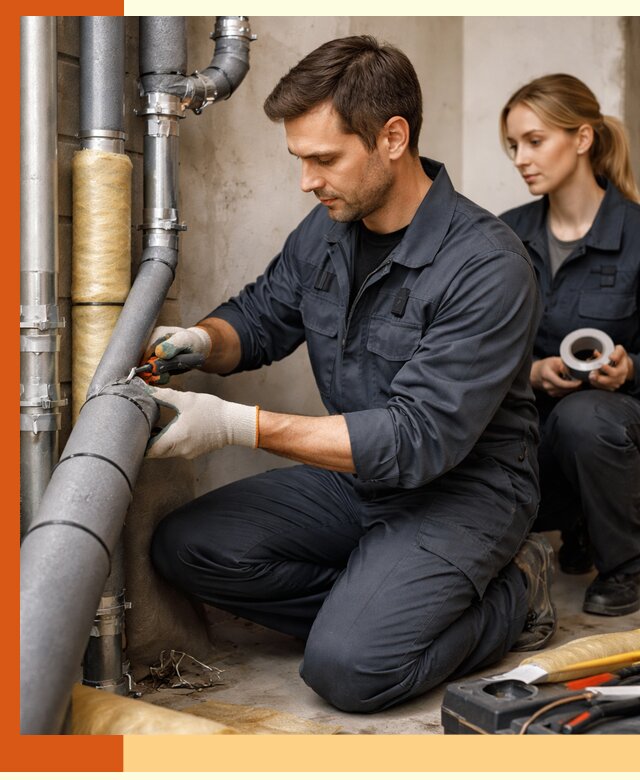 Шумоизоляция труб в Краснокаменске: профессиональная звукоизоляция под ключ