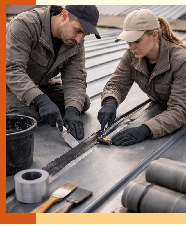 Гидроизоляция фальцевой кровли в Краснокаменске качественно и надежно
