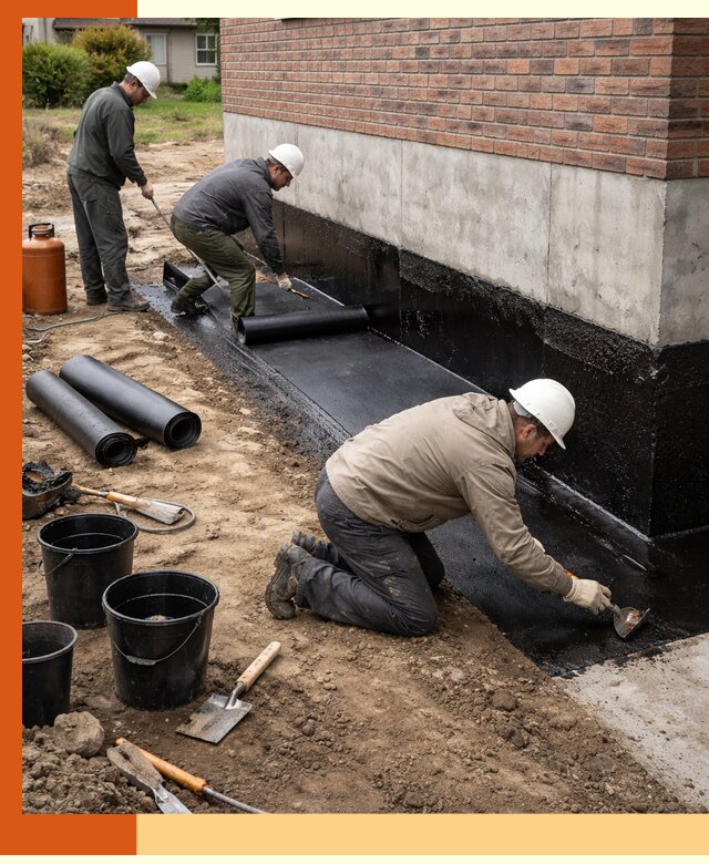 Гидроизоляция фундамента в Краснокаменске: надежная защита строений