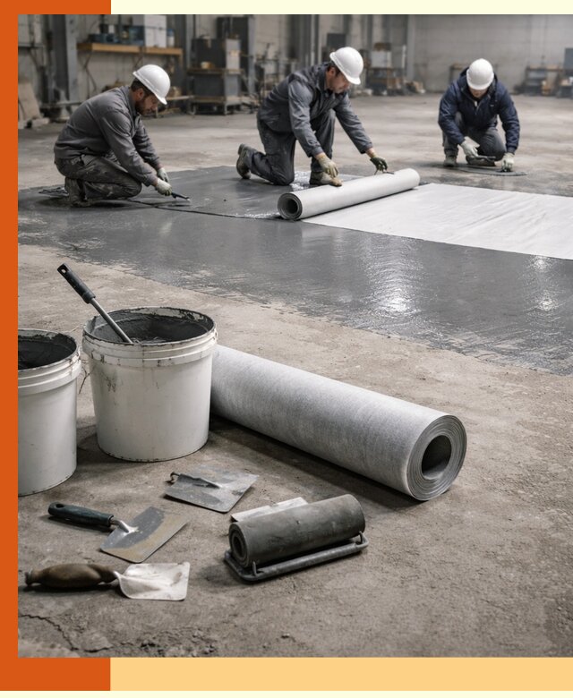 Гидроизоляция промышленного пола в Краснокаменске — защита и долговечность