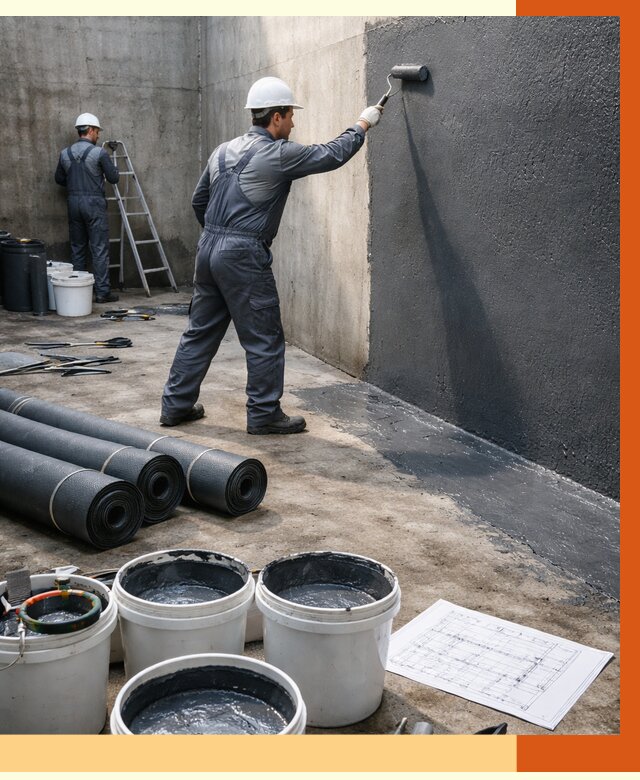 Гидроизоляция резервуара в Краснокаменске от 122652 руб. под ключ | ТепломастерКсн