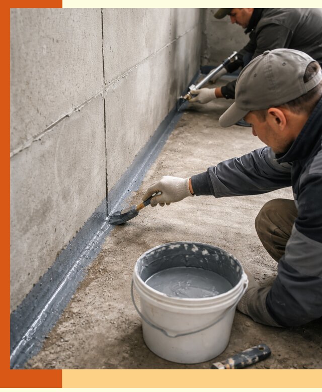 Гидроизоляция швов зданий и конструкций в Краснокаменске