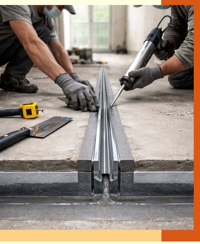 Гидроизоляция деформационного шва в Краснокаменске от 7666 руб. под ключ | ТепломастерКсн