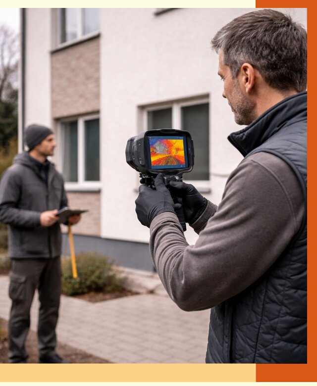 Тепловизионное обследование дома в Краснокаменске от 4599 руб. — услуги ТепломастерКсн