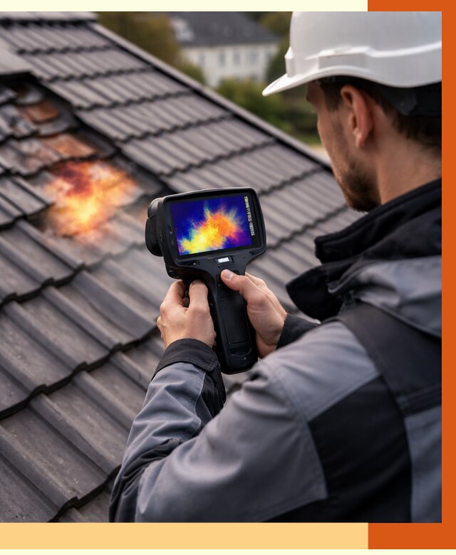 Тепловизионное обследование кровли в Краснокаменске от 4599 руб. — ТепломастерКсн под ключ