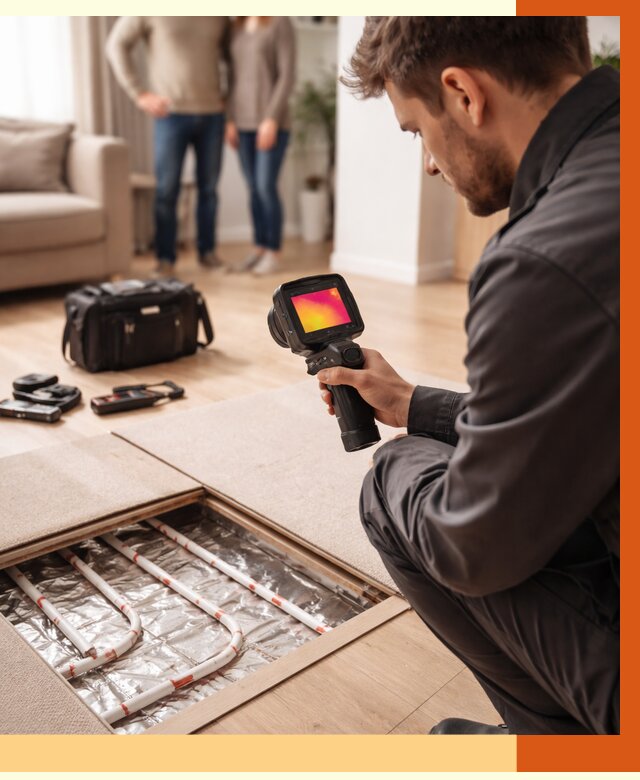 Тепловизионное обследование теплого пола в Краснокаменске от 4599 руб. — ТепломастерКсн