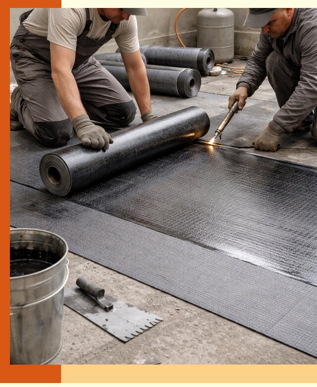 Монтаж гидроизоляционной мембраны в Краснокаменске для зданий и конструкций