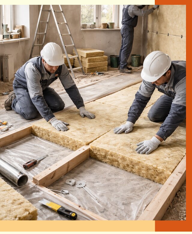 Восстановление теплоизоляции в Краснокаменске от 8688 руб. — ремонт утепления под ключ | ТепломастерКсн