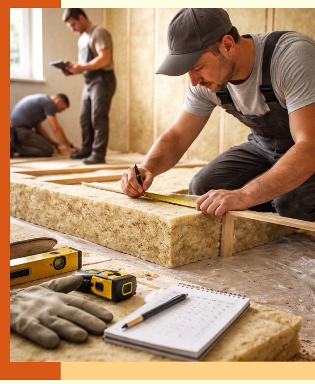 Расчет толщины утеплителя для зданий и помещений в Краснокаменске