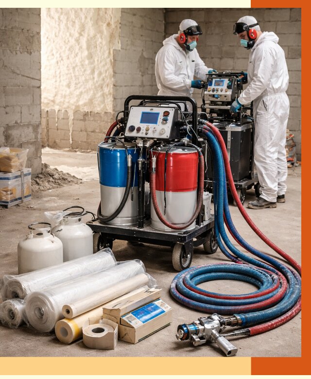 Аренда установки для напыления ППУ в Краснокаменске от 35774 руб. | ТепломастерКсн