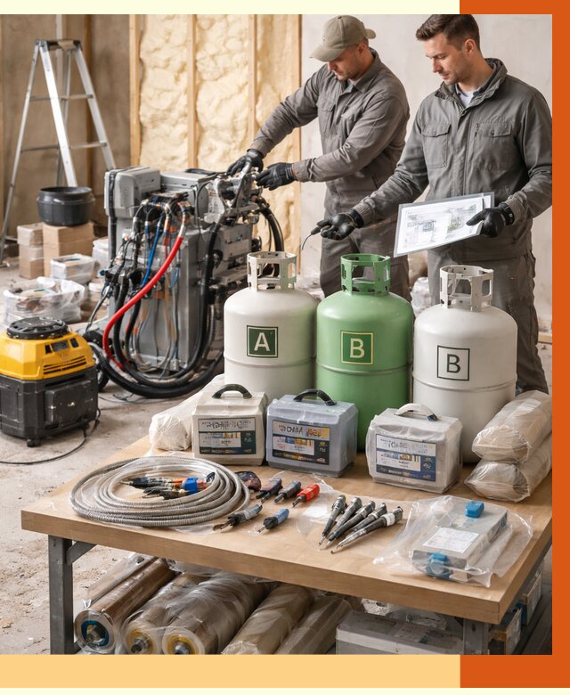 Продажа компонентов ППУ с консультацией в Краснокаменске от 4293 руб. | ТепломастерКсн